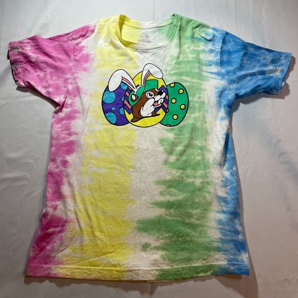 Bucees Other - Buc ees Tie‎ Dye Easter Shirt Mens Large Graphic Print Mind On My Bunny
